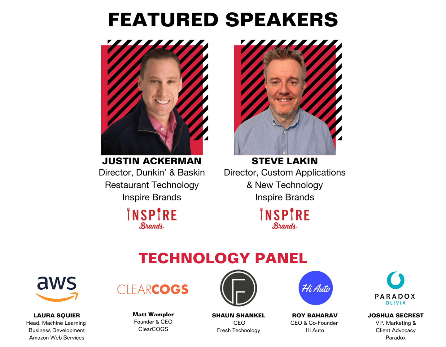 June Town Hall Speakers 2022 Inspire Brands